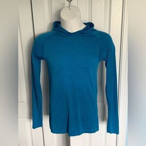 Blue Long Sleeve Lululemon Hoodie